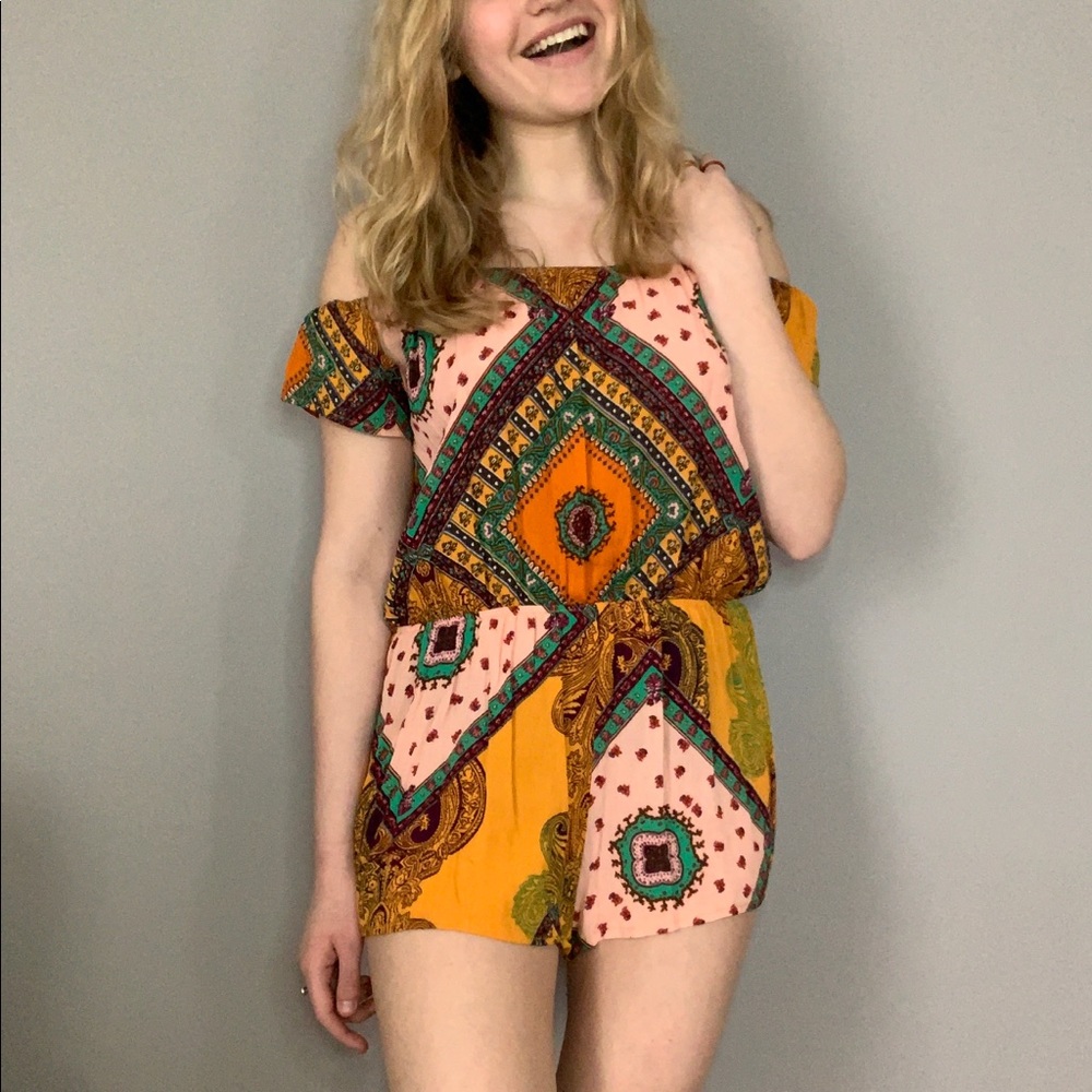 Off The Shoulder Romper